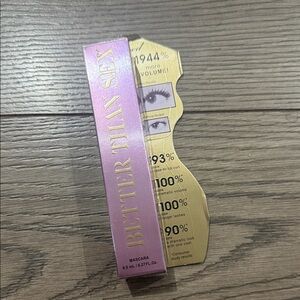 Too Faced Better Than Sex Mascara - Pink and Gold Packaging